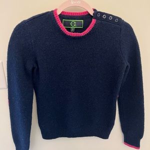 C. Wonder 100% Wool Sweater with heart elbows 🩷